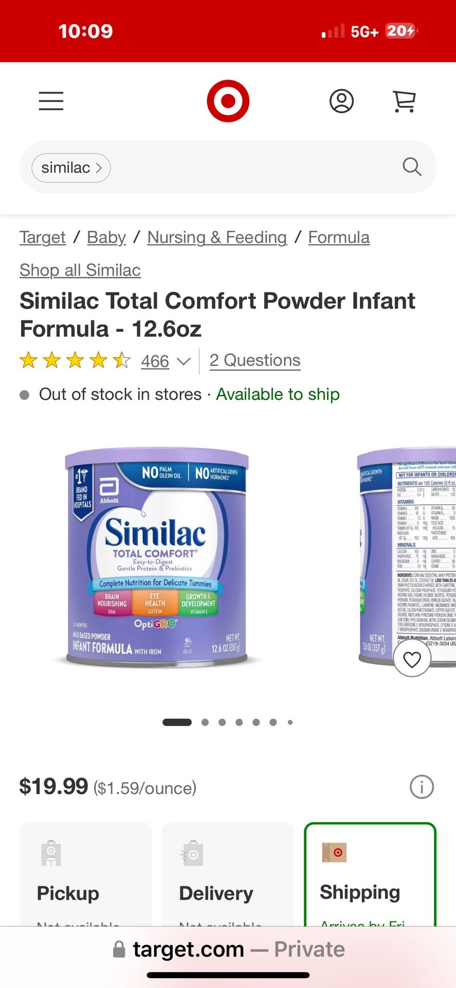 Similac Baby Formula