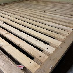 King Sized Platform Bed Frame