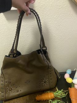 Coach Olive Color Beautiful Design Comes With Dust Bag 