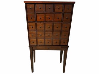 Pottery Barn Wood Apothecary Desk