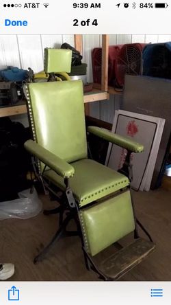 Mcdannold Antique surgical chair worlds fair