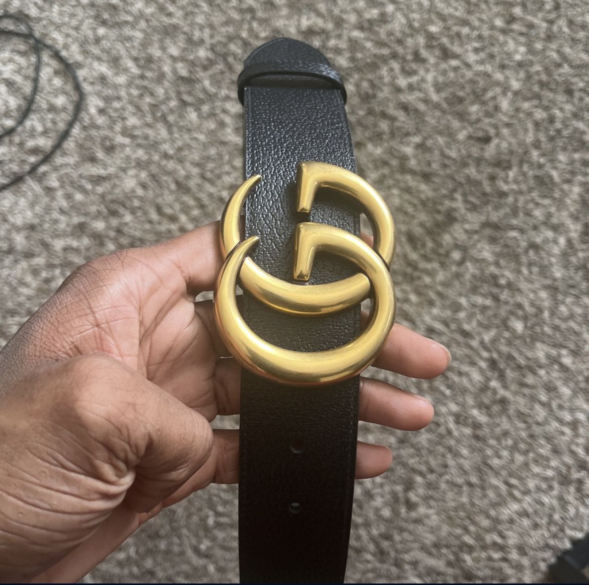 Gucci Double G Belt Size 100 (32-34)