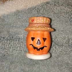 Vintage Halloween Ceramic Jack-O-Lantern