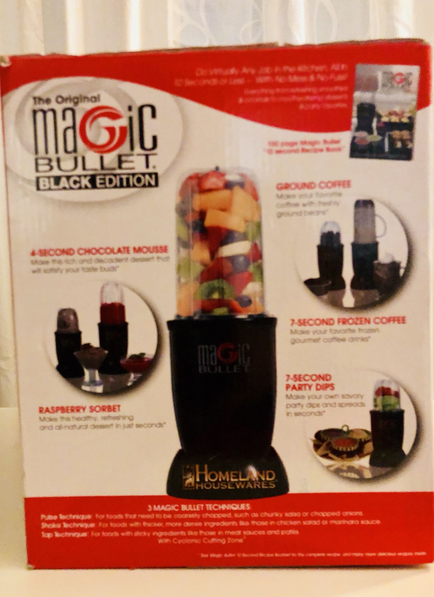 Magic Bullet 4 Piece Personal Blender MBR-0401WM – Black - Yahoo