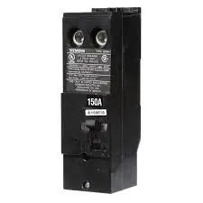 SIEMENS Plug In 240V 150A 2 pole circuit breaker 22kA@240V