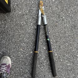 “TITANIUM “Heavy Duty Bypass Lopper SUPERB FOR HEAVY WORK - RATCHETING USED