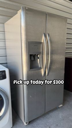 Frigidaire side-by-side stainless