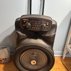 Speaker With Bluetooth & Karaoke 