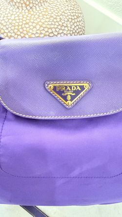 Prada Tessuto & Saffiano Leather Flap Tote