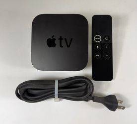 Apple TV 4K (1st generation) 64GB 4K Media Streamer with Apple A1962 Siri Remote