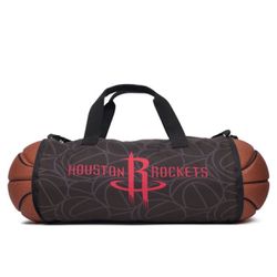 NBA Houston Rockets Collapsible Basketball Duffel Bag