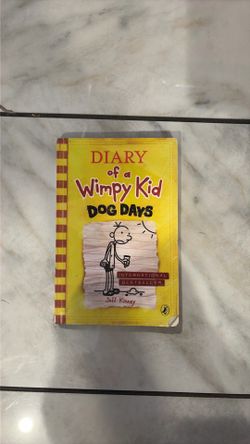 Diary of a wimpy kid book