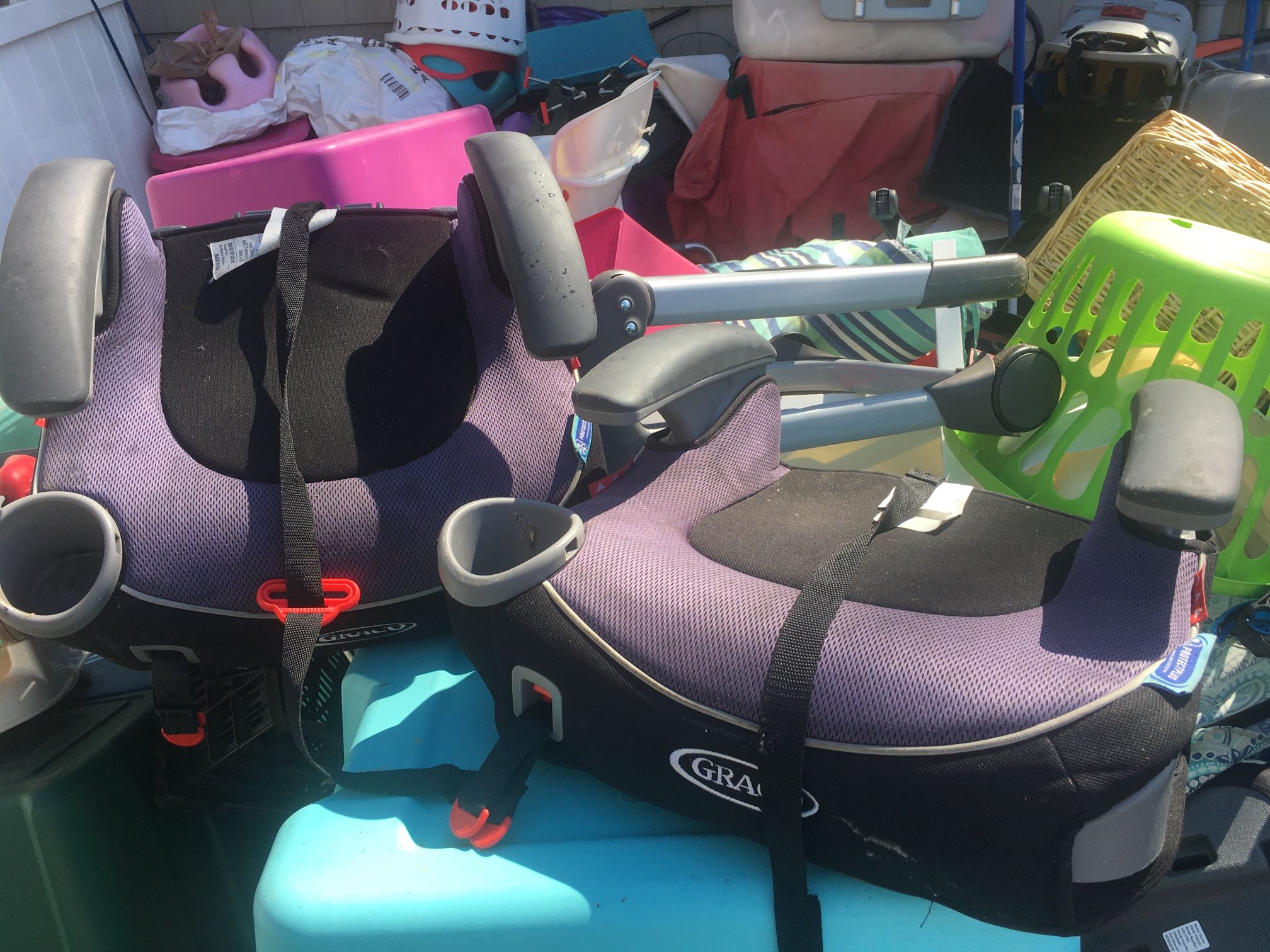 Like New Kids Car Booster Seats Graco Only 25 Each Firm