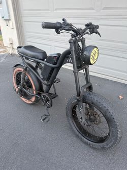 Ebike fat tire works great