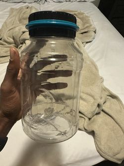 Money saving Jar With Counter Lid 