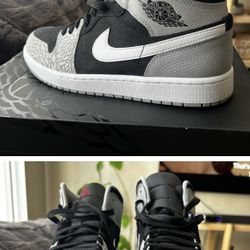 2022 Air Jordan 1 Mid SE 'Elephant Toe' 12 men's