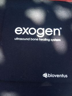 Exogen ultrasound bone healing unit