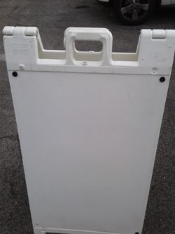 Sidewalk signs $50.00 EACH! Used Once, have a few of them. If you’re reading this listing it’s still available!