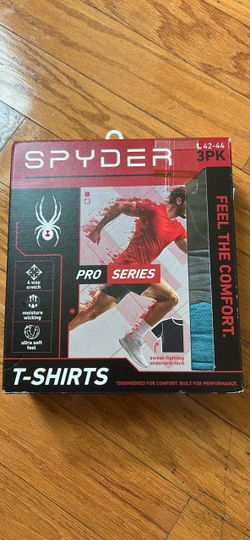 Spyder Pro Series Men’s Active T-Shirts 3-Pack size L
