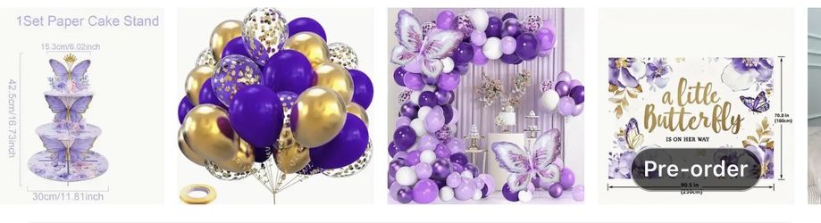 Butterfly Babyshower Theme