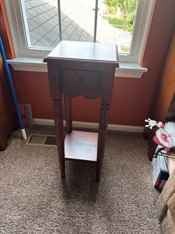 Small Wooden Table with drawer