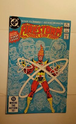 DC Comics The Fury of the Firestorm The Nuclwar Man Issue #1