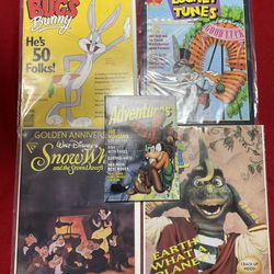 Disney Looney Tunes McDonalds Collectors Magazine Lot