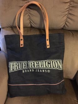 True religion tote bag