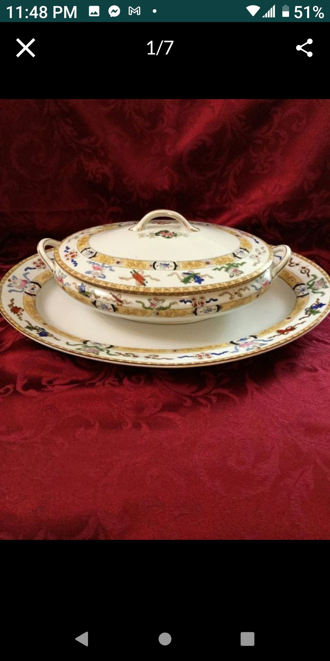 Holiday China Serving Wares, Platters, Serving Bowls