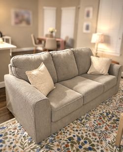 Large Corduroy Couch - LIKE NEW
