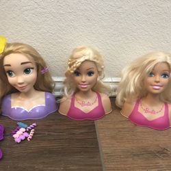 Disney And Mattel Dolls 