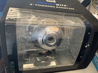 Dual 8in powered bandpass