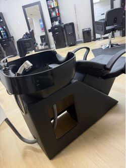 shampoo sink for salon or barber shop