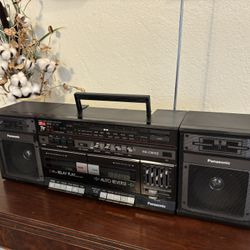 Vintage 1980S Panasonic Boom Box Excellent Condition