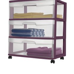 Sterile 3 Wide Drawer 