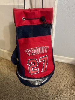 Angels baseball gear Trout bag
