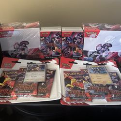 Pokemon Destined Rivals Brand New Sealed  Booster Boxes Bundles Blisters