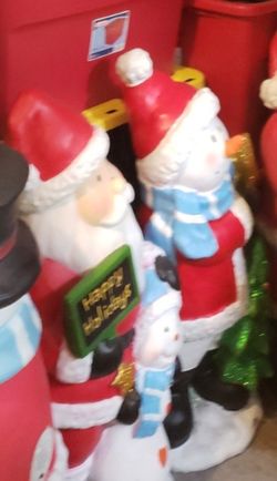 SANTA AND SNOWMAN BOTH $50