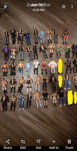 AEW figures