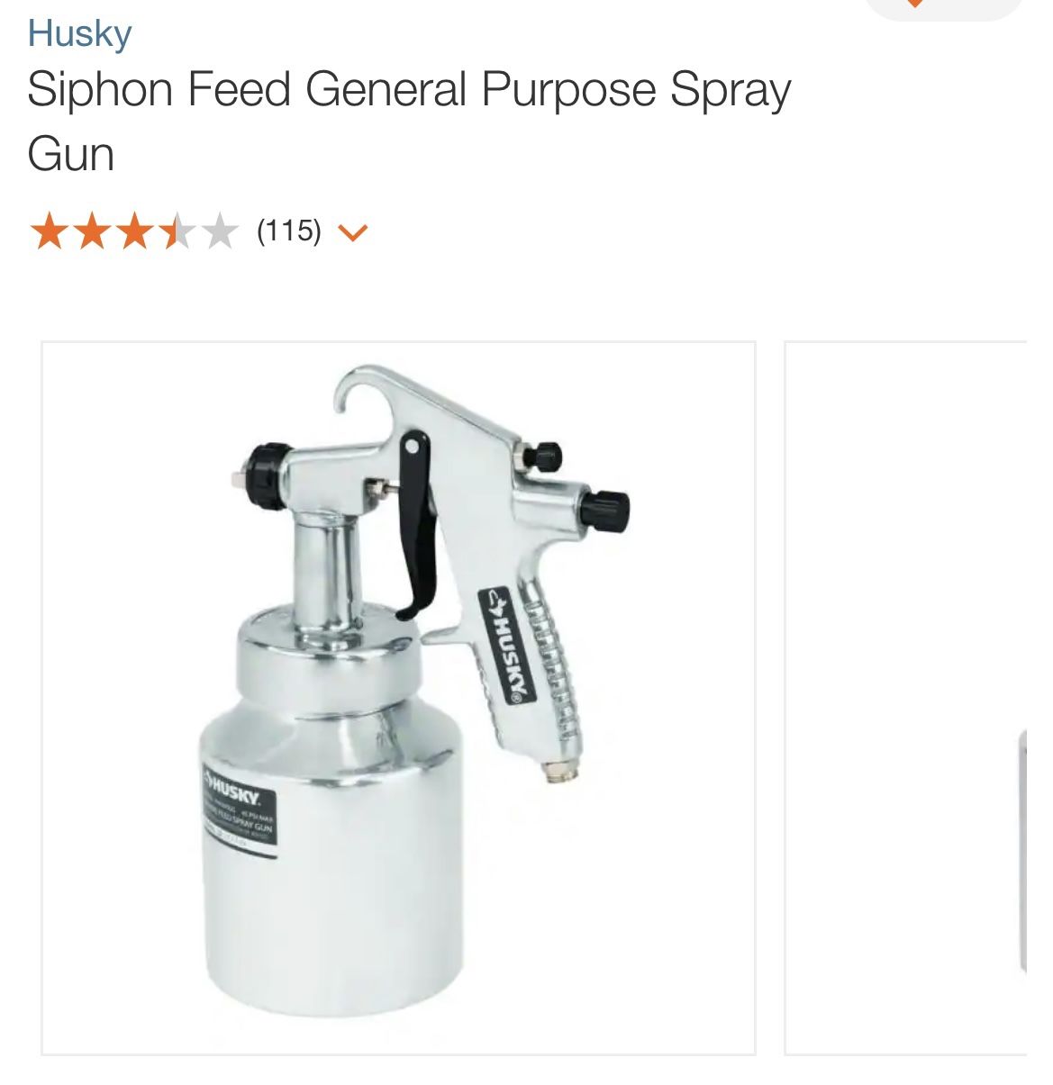 Husky Spray Gun Brand New