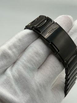 Fossil Black Stainless Steel Watch Band