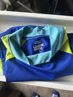 Lands End Boys Rash Guard L