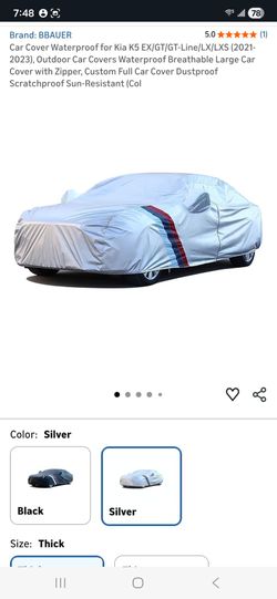 Kia k5 car cover