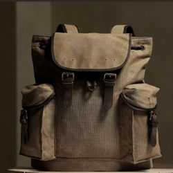 Leather Backpack Banana Republic