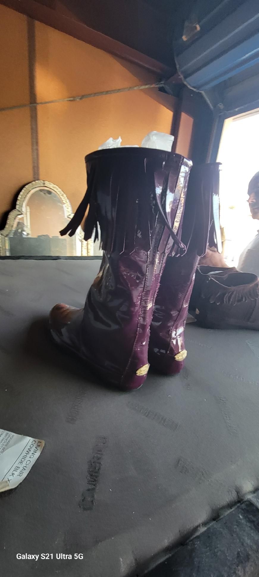Brand New Jimmy Choo Leather Boots/ Jimmy Choo Leather Shoes