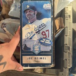Vintage Dodger Bobble Heads