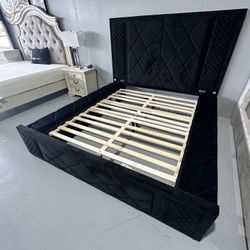 Led Bed Frame Storage 