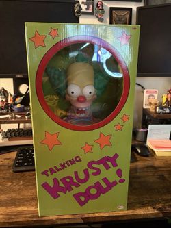 Brand new Evil Krusty Doll