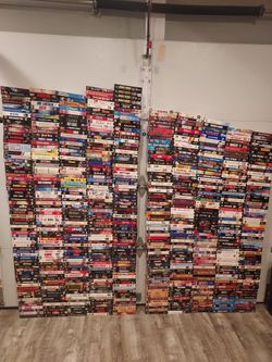 Large VHS Tapes Collection – 600+ Movies