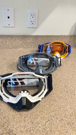 Clear Vision Goggles Ready to Ride